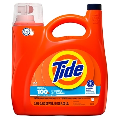 Tide Liquid Laundry Detergent, Clean Breeze, 100 loads, HE Compatible 3.9 l, $0.56/100ml