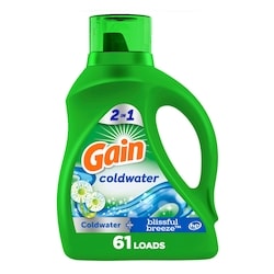 Laundry Detergent Liquid, Blissful Breeze Scent, 61 Loads, with Aroma Boost