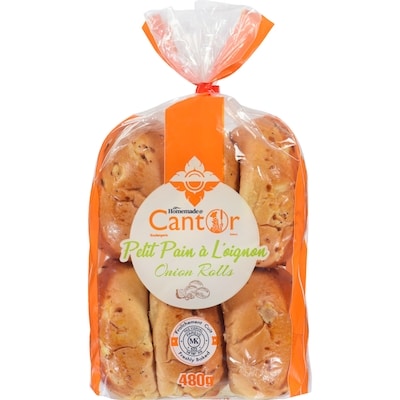 Homemade Kosher Petit pain à l'oignon 480 g, 1,31 $/100g