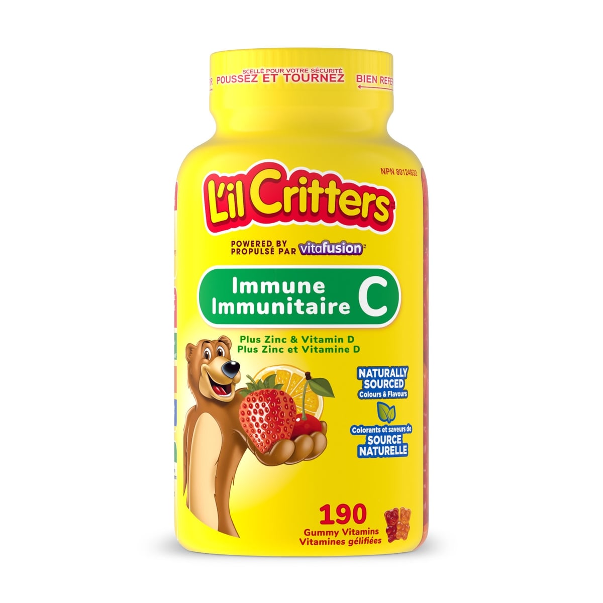 L’il Critters Vitamines gélifiées immunitaire c 190 ea, 0,11 $/1ch