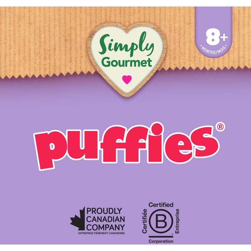 Blueberry Apple Puffies baby snack