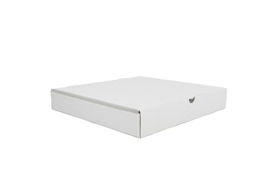 Emballage écologique Boîte à pizza 12 x 12 blanche 50 ea, 0,44 $/1ch