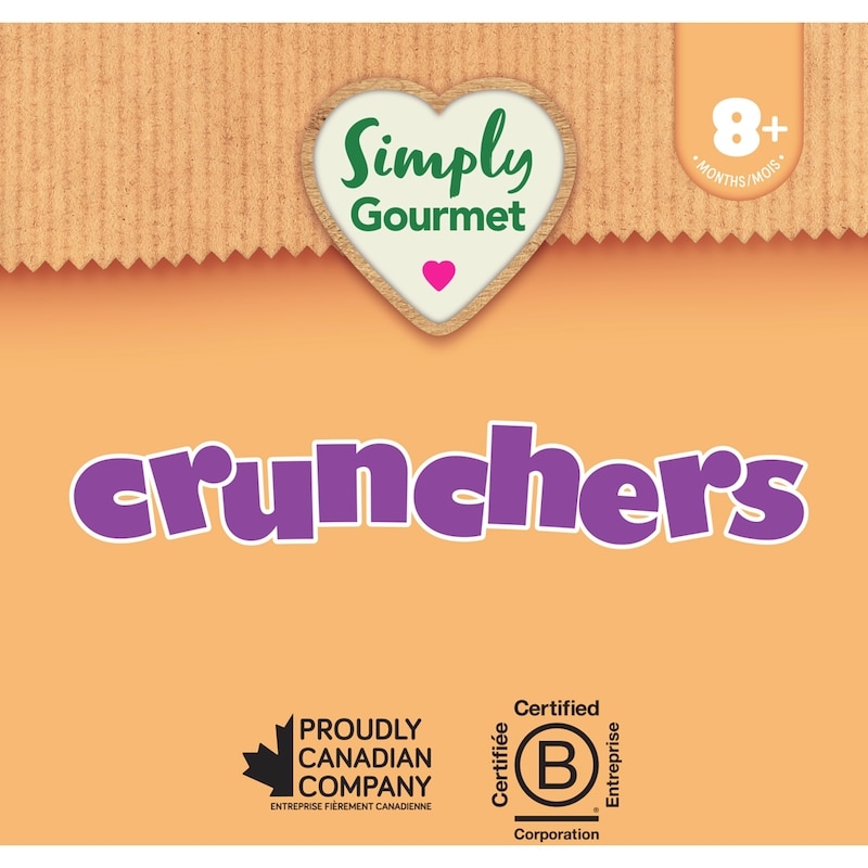 Zesty Veggie Crunchers baby snack