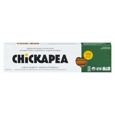 Chickapea Spaghettis biologiques 227 g, 3,08 $/100g