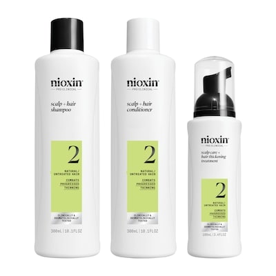 Nioxin Scalp + Hair Thickening System 2 Kit for Natural Hair with Progressed Thinning 1 ea, $54.99/1ea