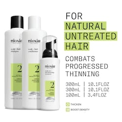 Nioxin Scalp + Hair Thickening System 2 Kit for Natural Hair with