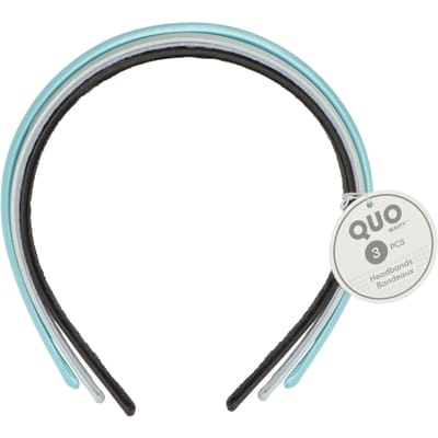 Quo Beauty 3-Pack Headband Blue 3 ea, $2.00/1ea