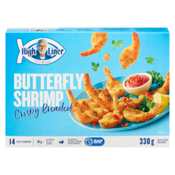 High Liner Crispy Breaded Butterfly Shrimp 330 g, $2.12/100g