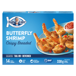 High Liner Crispy Breaded Butterfly Shrimp 330 g, $3.33/100g