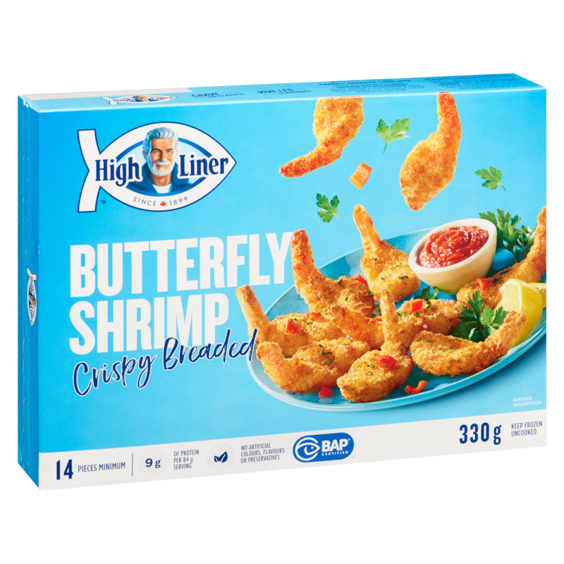 Crispy Breaded Butterfly Shrimp