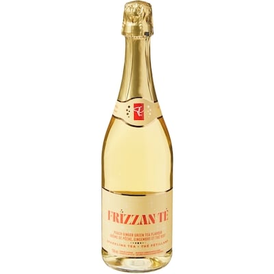 President's Choice FRIZZAN-TÉ Sparkling Tea Beverage Peach Ginger Green Tea Flavour 750 ml, $1.07/100ml