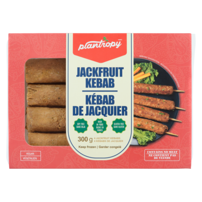 Plantropy Jackfruit Kebab 300 g, $4.00/100g