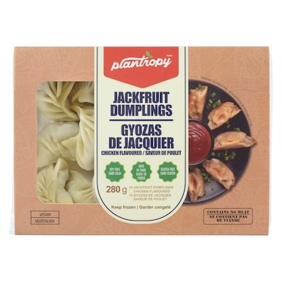 Plantropy Jackfruit Dumplings Chicken Flavoured 280 g, $3.93/100g