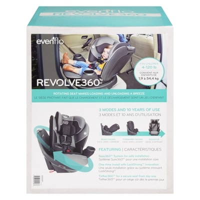 Evenflo Revolve360 Rotational All-In-One Car Seat Amherst 1 ea, $749.99/1ea