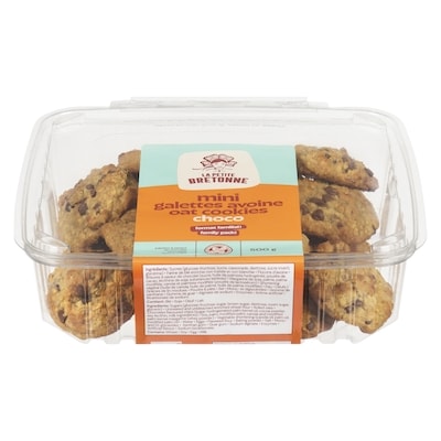 LA PETITE BRETONNE Mini Oat Cookies Chocolate Flavour Chips Family Pack 500 g, $1.10/100g