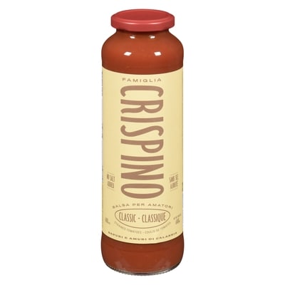Crispino Classic Strained Tomatoes Passata 720 ml, $0.76/100ml