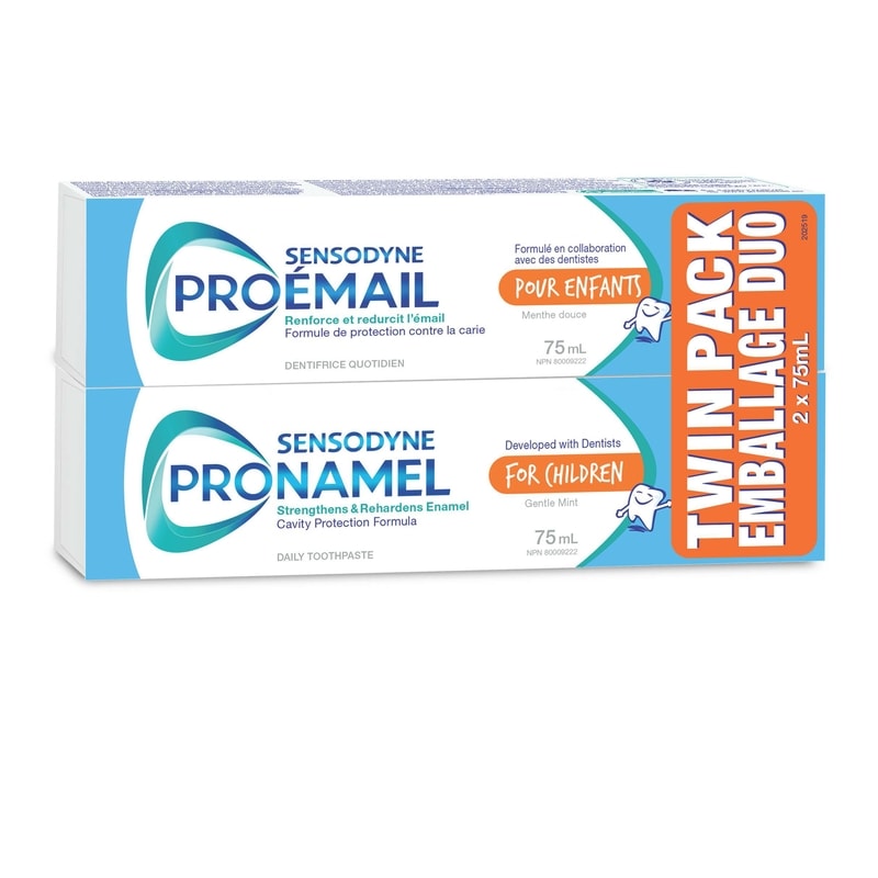 Daily Toothpaste For Children Gentle Mint Twin Pack