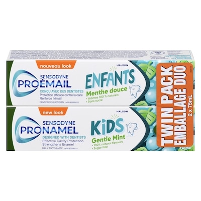 Sensodyne Daily Toothpaste For Children Gentle Mint Twin Pack 150 ml, $7.33/100ml