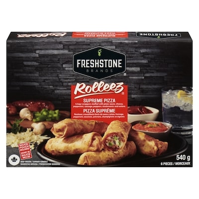 Freshstone Rolleez Pizza Rolls, Supreme 540 g, $2.04/100g