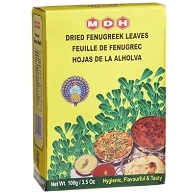 MDH Kasoori Methi Leaves 100 g, 4,49 $/100g
