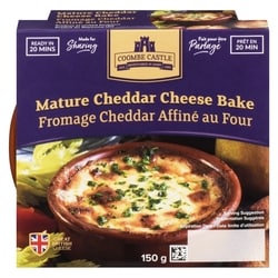 Coombe Mature Cheddar Cheese Bake 150 g, $8.66/100g