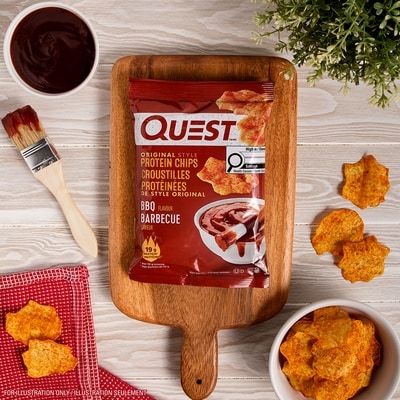 croustilles protéinées de style original – Saveur Barbecue
