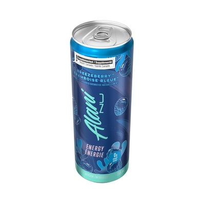 Alani Boisson énergisante Framboise Bleue 355 ml, 0,98 $/100ml