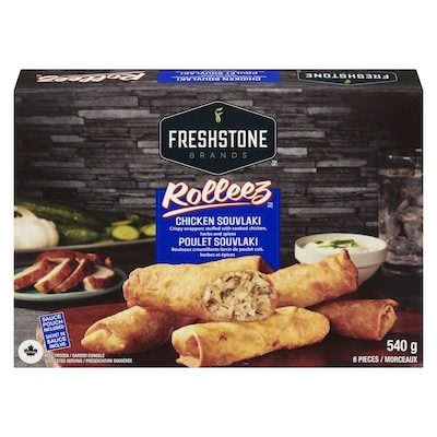 Freshstone Rolleez Chicken Souvlaki Rolls 540 g, $2.04/100g