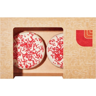 null Beignets fourrés à la framboise 213 g, 1,40 $/100g