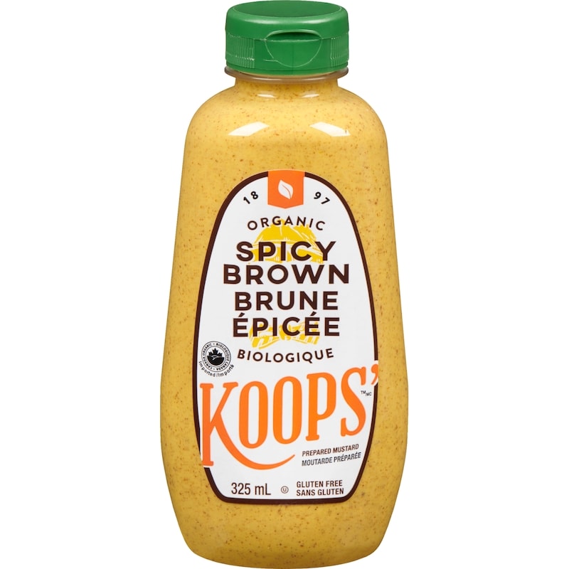 Prepared Mustard Organic Spicy Brown