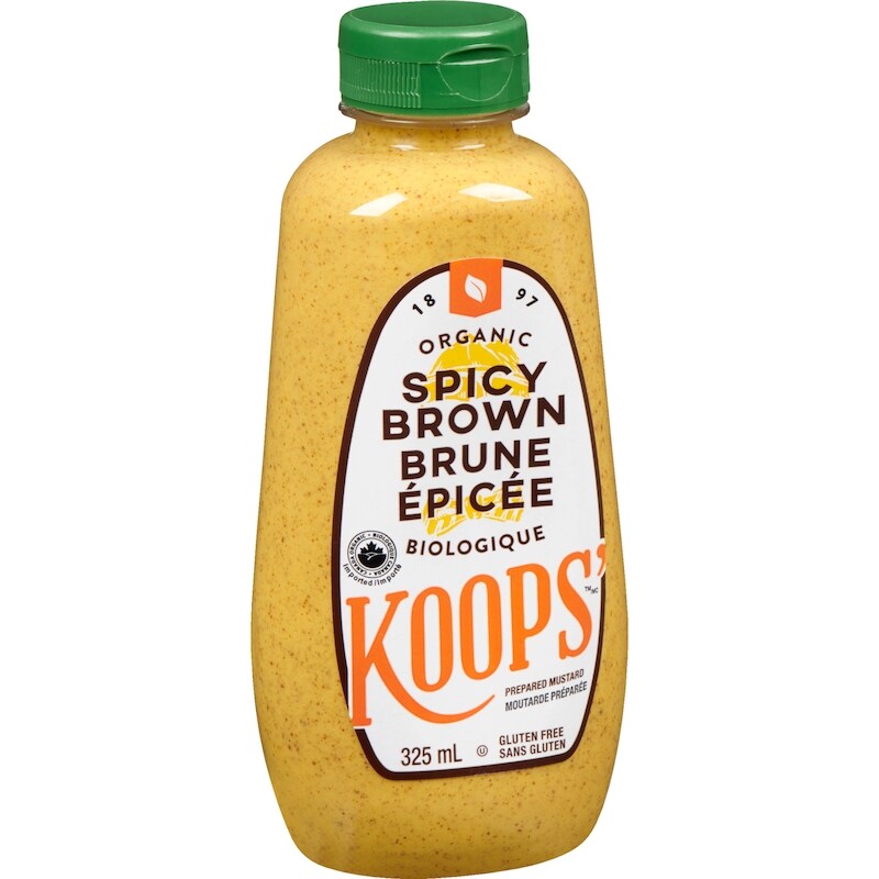 Prepared Mustard Organic Spicy Brown