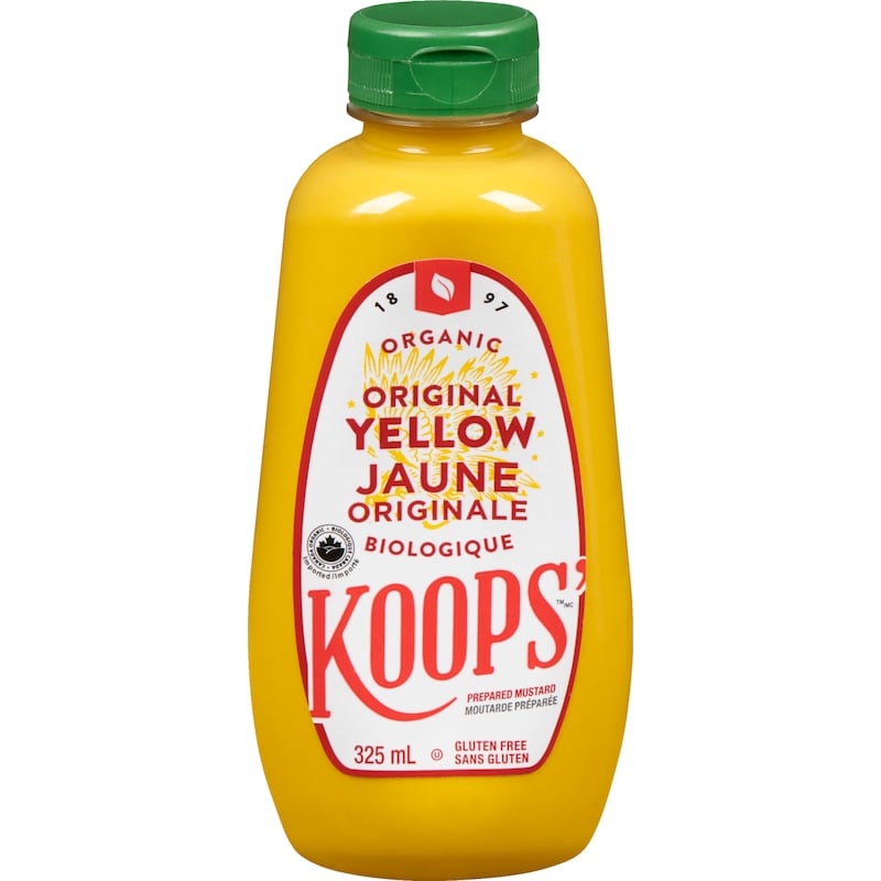 Prepared Mustard Organic Original Yellow