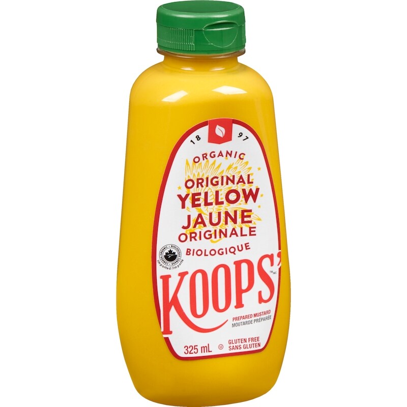 Prepared Mustard Organic Original Yellow