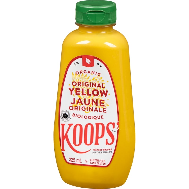 Prepared Mustard Organic Original Yellow