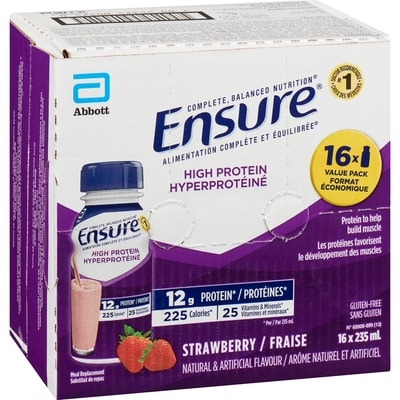 High Protein Meal Replacement Strawberry Value Pack