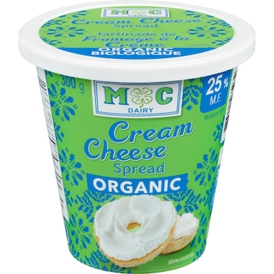 Mc Dairy Cream Cheese Spread Organic 25 % M.F. 300 g, $2.33/100g