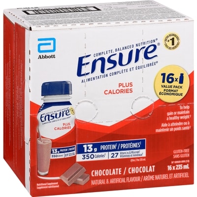 Plus Calories Nutritional Supplement Chocolate Value Pack