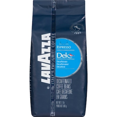 Lavazza Dek Decaffeinated Coffee Beans Espresso 500 g, $5.00/100g