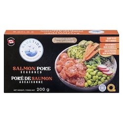 Blue Tide Poke de saumon assaisonné 200 g, 4,75 $/100g