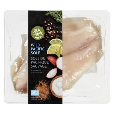 Sea Crave Sole du pacifique sauvage 12x260.0 g, 4,62 $/100g