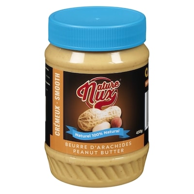 Nature Nux Peanut Butter Smooth 450 g, $1.11/100g