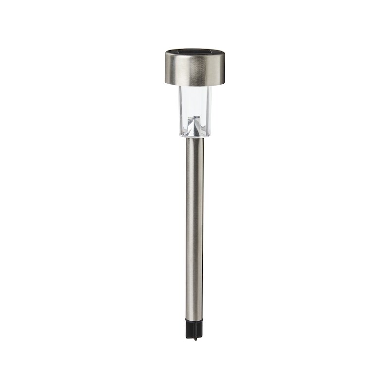 Solar Stake Light - Silver