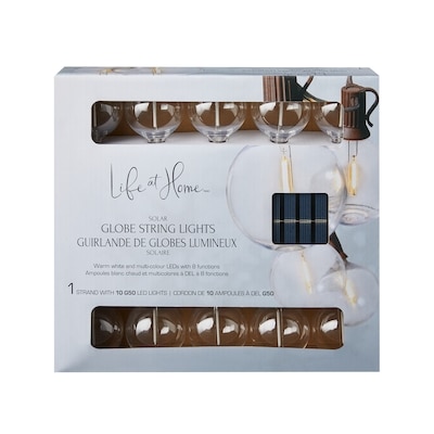 null Solar Globe String Lights 10 Count 1 ea, $29.00/1ea