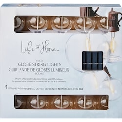 null Guirlande solaire de 10 globes lumineux 1 ea, 29,00 $/1ch