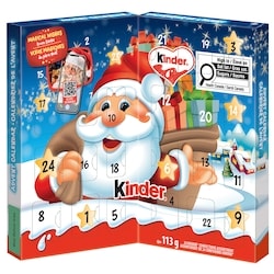 Kinder Christmas 2025 Advent Calendar, 24 Assorted Christmas Chocolates 113 g, $7.96/100g