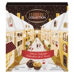Ferrero Rocher Assortiment de luxe calendrier de l'avent 259.2 g, 7,69 $/100g