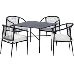 Life at Home Norfolk 5 Piece Patio Dining Set with Cushions 1 ea, $599.00/1ea