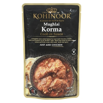 Kohinoor Mughlai Korma 375 g, $0.93/100g