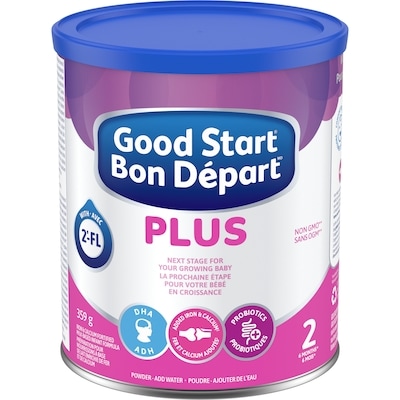 Nestlé Plus Iron & Calcium Fortified Milk-Based Infant Formula Powder 2 6 Months+ 359 g, $7.52/100g $3.41/1lb