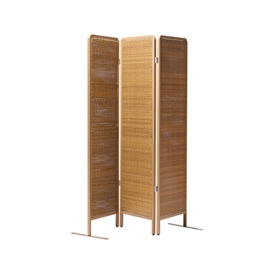 Life at Home Folding 3-Panel Privacy Screen - Shelburne Collection 1 ea, $179.00/1ea